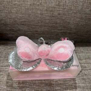 The Crème Shop x Disney Minnie Mouse Pink Plush Sequin Spa Headband